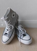 Converse weiß Glitzer Silber Gr.36 Niedersachsen - Langwedel Vorschau