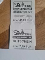 Deiters Gutschein 53€ Nordrhein-Westfalen - Weilerswist Vorschau