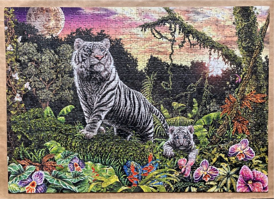 Ravensburger Puzzle, 1000 Teile, Tier, Natur, vollständig in Hamburg