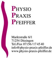 ⭐️ Physio Praxis ➡️ Physiotherapeut  (m/w/x), 71254 Baden-Württemberg - Ditzingen Vorschau