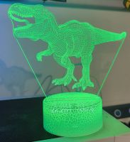 3D Nachtlicht für Kinder Baby 3 D Lamp Illusion T-Rex Motiv Harburg - Hamburg Neugraben Vorschau