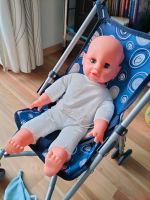 Sehr gepflegt Buggy mit Babypuppe Jungen Puppenbuggy Hessen - Darmstadt Vorschau