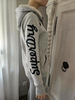 coole superdry sweatjacke gr M strickjacke bestickt hoodie Sachsen-Anhalt - Gommern Vorschau