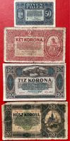 Ungarn 0.5/2/10/20 Korona Kronen Banknoten 1920 Lübeck - St. Lorenz Nord Vorschau