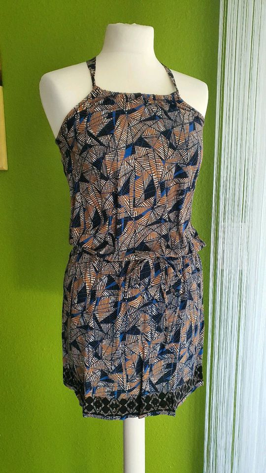 Promod Sommerkleid blau Graphikmuster XS-S in Bonn