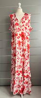 Sommerkleid / Maxikleid / Blumenkleid in creme-rot, Gr. 44 Bayern - Schöllkrippen Vorschau