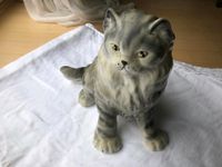 Vintage Porzellanfigur Perserkatze grau/weiß Bayern - Regensburg Vorschau