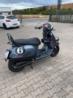 Vespa 300 GTV Sei Giorni 07/2022 Matt Grau Carbon Porco Nero Sip Baden-Württemberg - Mannheim Vorschau