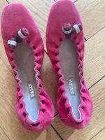 Bally Dorella Ballerinas pink Wildleder 37 Frankfurt am Main - Nordend Vorschau