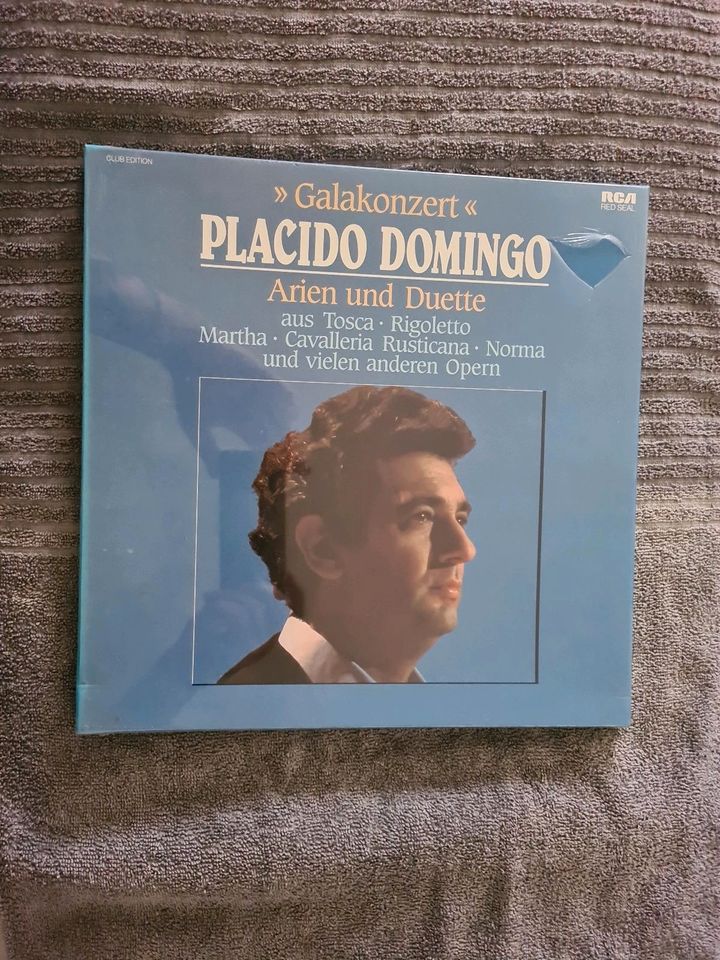 Placido Domingo  LP-Box  Galakonzert  Vinyl Schallplatte in München