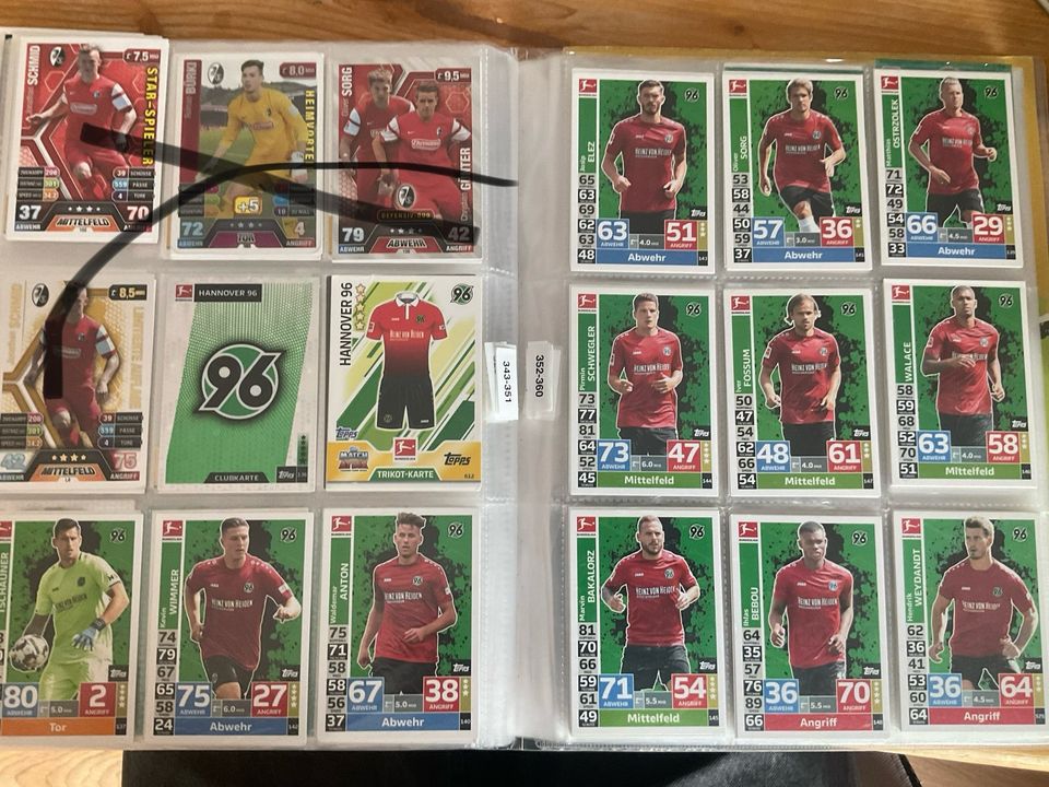 Hannover 96 Match Attax in Dudenhofen