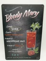 Blechschild Bloody Mary Cocktail Rezept Bar/Küche 20x30cm NEU&OVP Bayern - Kissing Vorschau