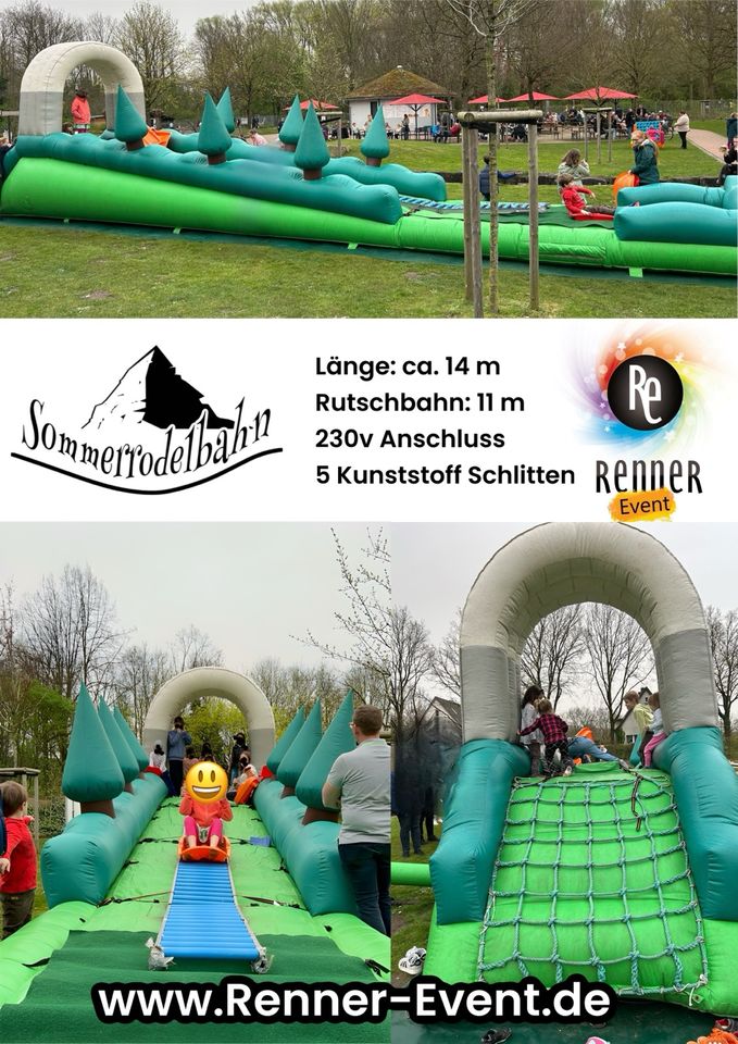 Sommerrodelbahn / Rollenrutsche / Eventmodul in Bielefeld