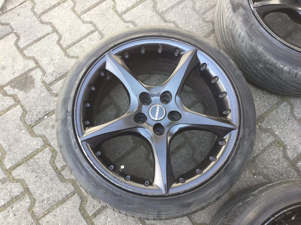 Alufelgen 18 Zoll 225/40 R18 Audi A4 A6 VW Bus T4 Passat in Mainz