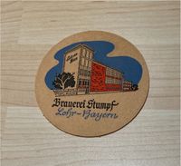 Brauerei Stumpf Lohr Bayern Bierdeckel alt Saarland - Beckingen Vorschau