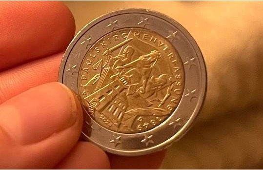 2€ Münze Paulskirchenverfassung 2024 in Bruckmühl