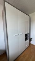 Kleiderschrank Beton-Optik/weiß (154x217x64cm) Saarland - St. Wendel Vorschau