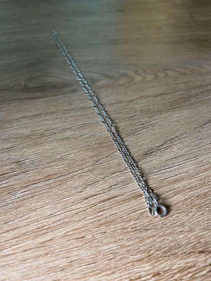 925er Silberkette Sterlingsilber Figaro Halskette in Köln