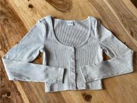 Puma cropped Top Shirt langarm grau Gr.S Bayern - Schondorf am Ammersee Vorschau