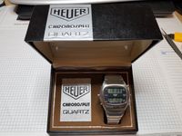 LCD Uhr Heuer Chrono Split CAL 102.703 Stahl mit Box Nordrhein-Westfalen - Heinsberg Vorschau
