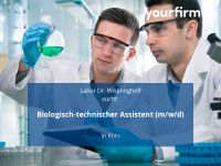 Biologisch-technischer Assistent (m/w/d) | Köln Köln - Widdersdorf Vorschau
