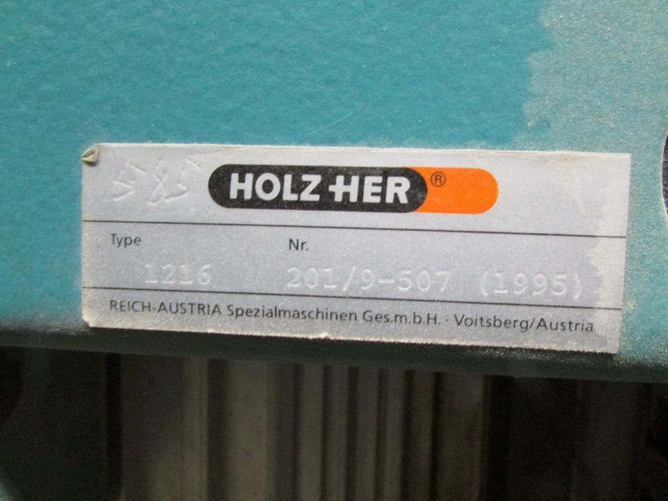 Plattensäge HolzHer Typ 1216, Preis inkl. Mwst. in Holm