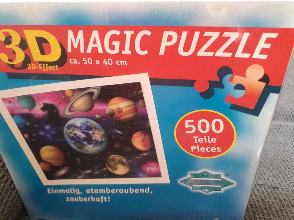 3 D Effekt Puzzle, Erde, Universum in Berlin