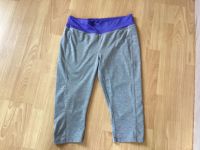 CRIVIT Sportleggings, 3/4- Länge, grau/lila, Gr. 44/46, Top! Hannover - Döhren-Wülfel Vorschau