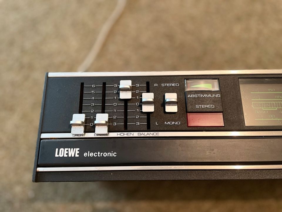 LOEWE electronic S 500 inkl. Konzertboxen (Vintage / Retro) in Geldern