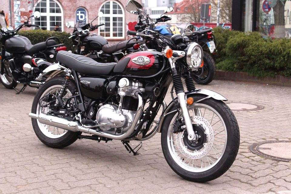 Kawasaki W800 in Rostock