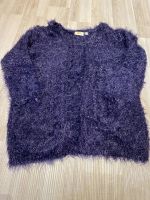 kuschelige Strickjacke blau Glitzer 110/116 Nordrhein-Westfalen - Übach-Palenberg Vorschau