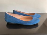 Damen Ballerina TOD‘S Gr.40 Wildleder graublau Schleswig-Holstein - Ahrensburg Vorschau