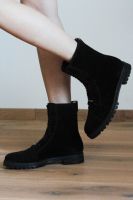 JIMMY CHOO Haze Flat Suede Boots Kr. München - Hohenschäftlarn Vorschau