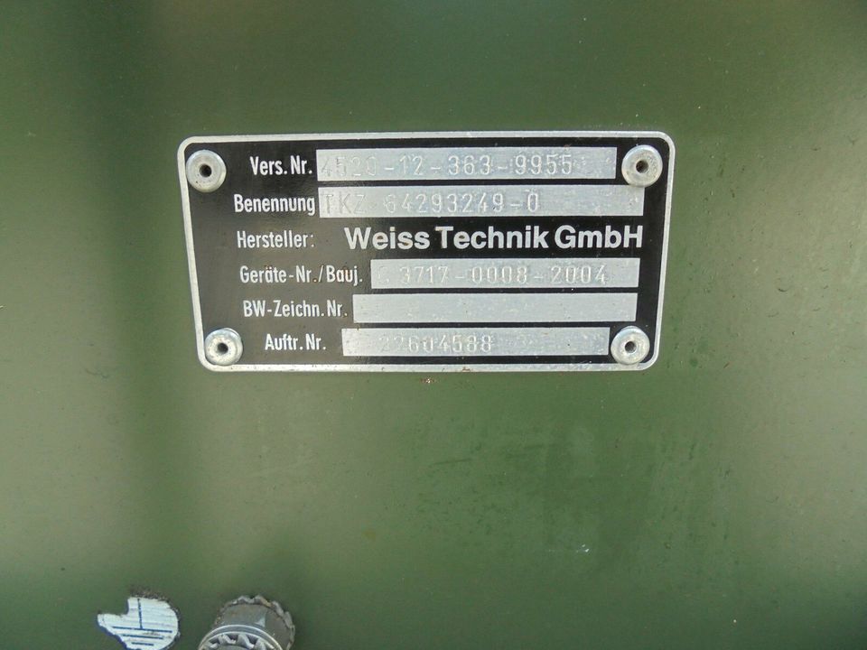 mobile Klimaanlage, Heizung, Weiss Technik, 11 kW, 400 Volt, ZKA in Lingen (Ems)