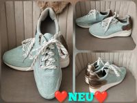 ❤️ NEU: DAMEN SNEAKER 39 MINT HELLTÜRKIS WEISS SCHUHE ❤️ Nordrhein-Westfalen - Paderborn Vorschau