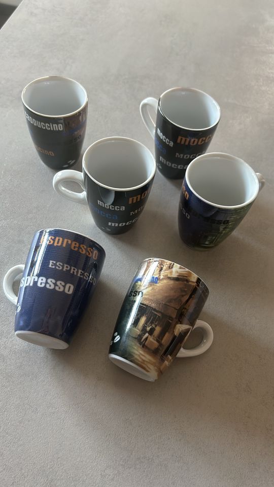 Neue Espresso Tassen in Leidersbach