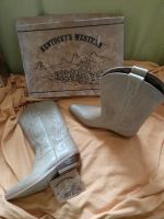 Westernstiefel Leder Sachsen-Anhalt - Halle Vorschau