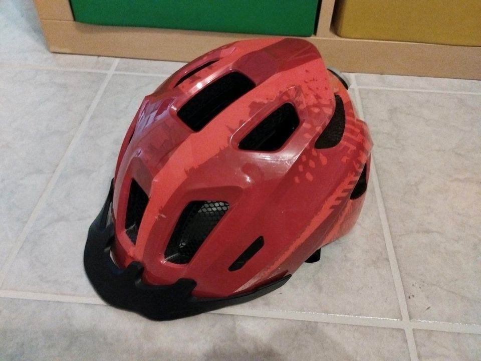 Cube Helm Mädchen rot unfallfrei 52 - 57 cm in Unterdietfurt