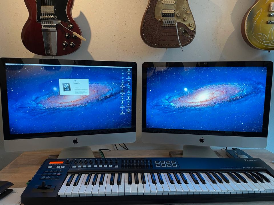 2x iMac 27 Zoll (2010 & 2011) im Bundle / Bildschirme synchron… in Groß-Umstadt