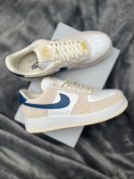 Nike Air Force 1 07 COB Coconut Milk Midnight Navy NEU 42 Sachsen - Gröditz Vorschau