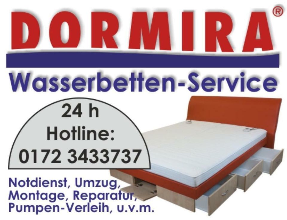 Wasserbettservice Reparatur Verleih Wasserbett Pumpe ausleihen in Taucha