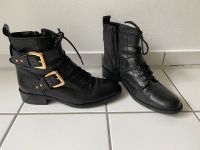 Stiefeletten Leder schwarz Berlin - Steglitz Vorschau