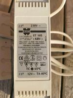 WÜRTH Typ ET 105 Elektronischer Transformator Trafo 12V Nordrhein-Westfalen - Beckum Vorschau