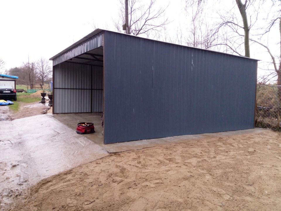 Werkstatt KFZ Doppelcarport BLECHGARAGE CARPORT PL 8x5* in Berlin