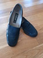 Gabor Fashion Lady Slipper Schuhe Leder Lackoptik Blau Gr.38,5 Niedersachsen - Melle Vorschau