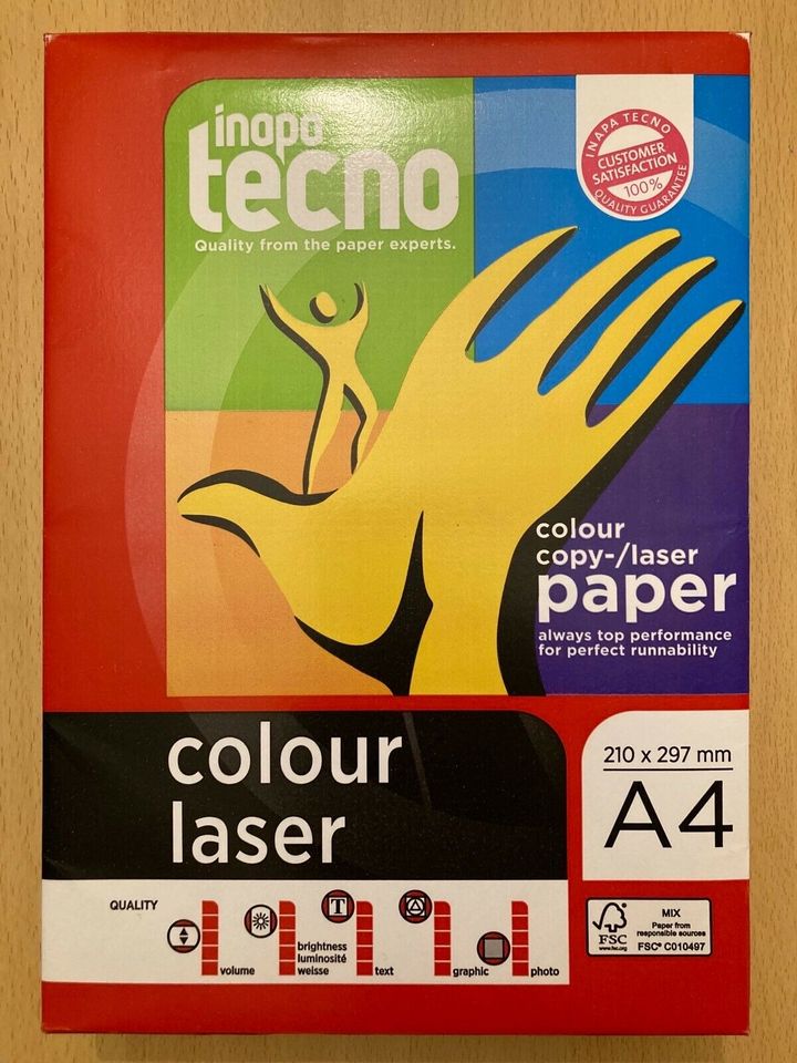 Inapa Tecno colour laser, Papier, weiß, A4 in Baden-Württemberg - Aalen |  Büromöbel gebraucht kaufen | eBay Kleinanzeigen ist jetzt Kleinanzeigen