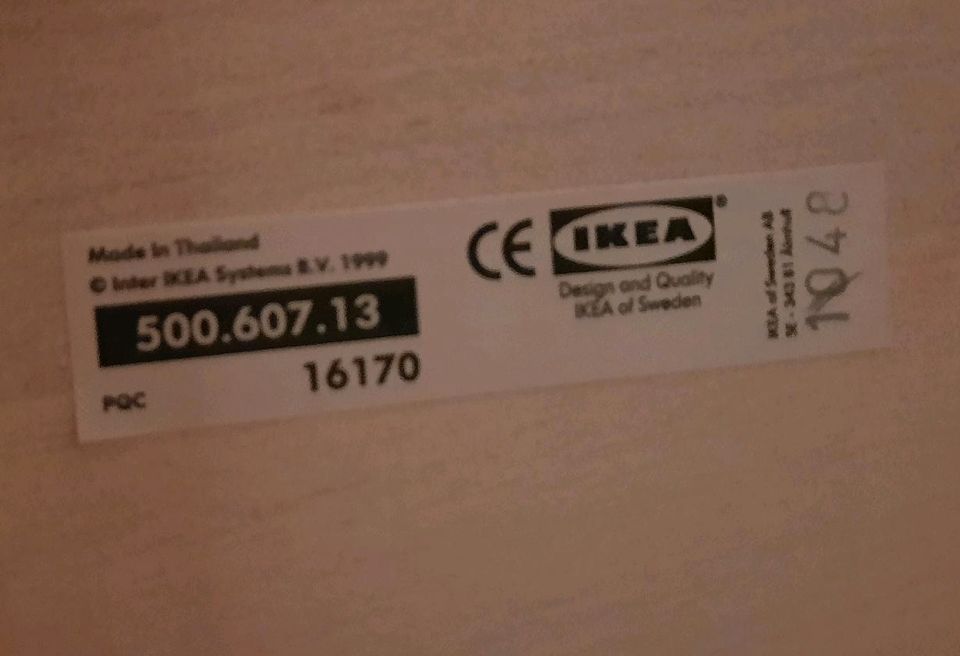IKEA Schaukelelch in rot aus Holz in Rösrath