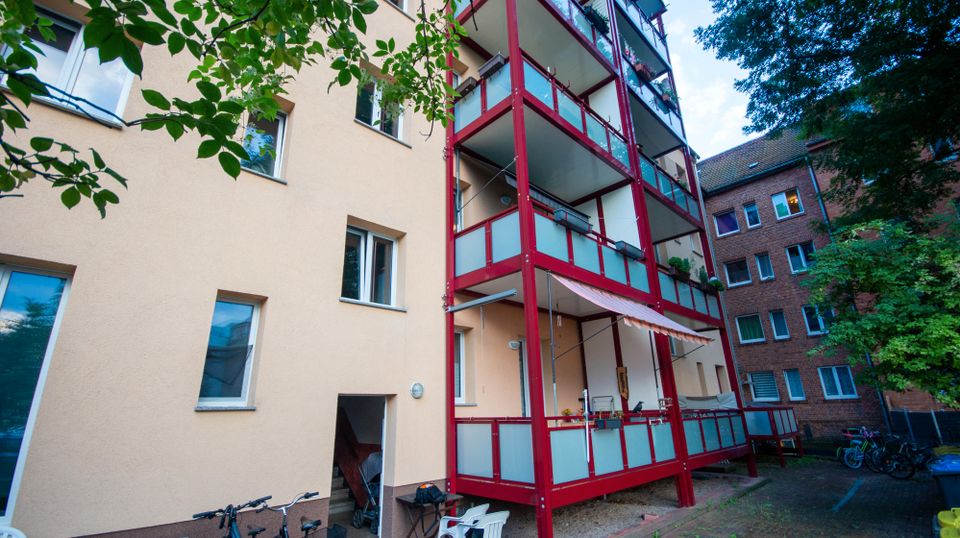 Zentrumsnah und schön geschnittene Zweiraum-Erdgeschosswohnung in ruhiger Erfurter Lage in Erfurt