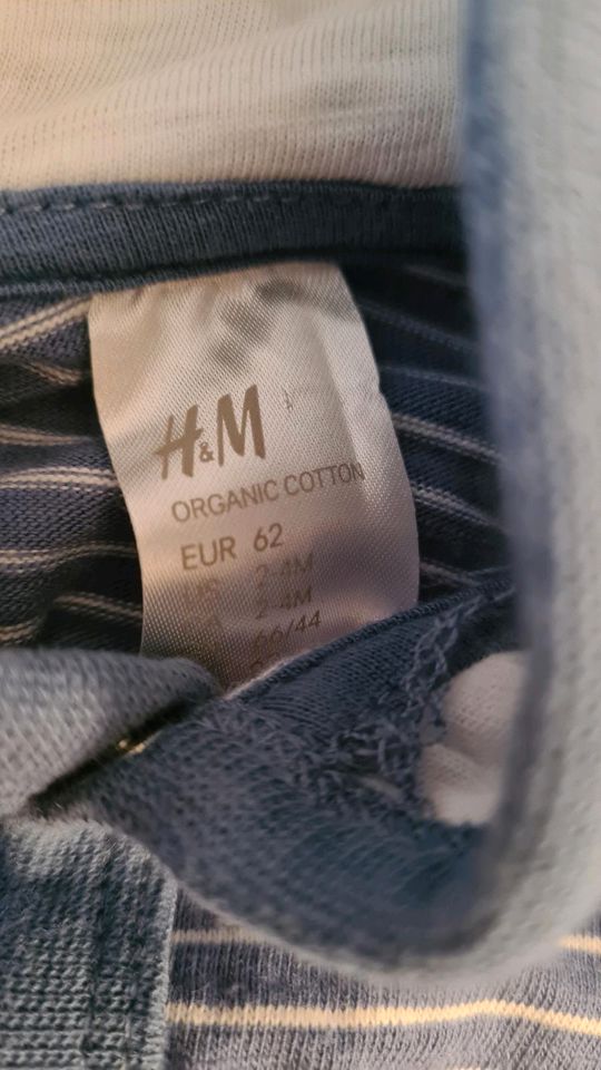Leichte dünne Jacke von H&M in Größe 62 mit Öhrchen in Mönchengladbach