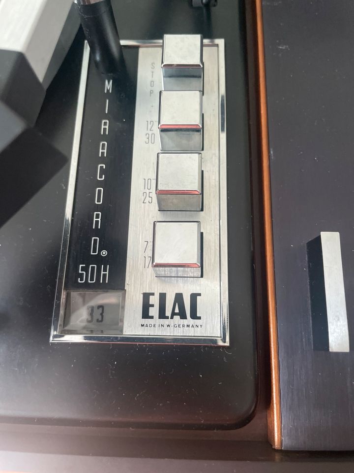 Elac Plattenspieler Miaacord 50 H in Osnabrück